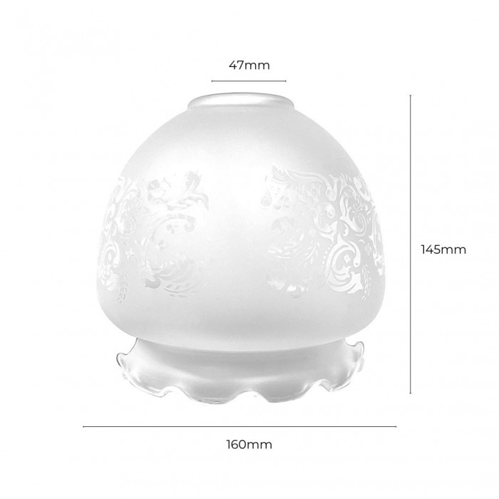 Acid Glass Scroll Pattern Small Q332 Measurements Web Rez