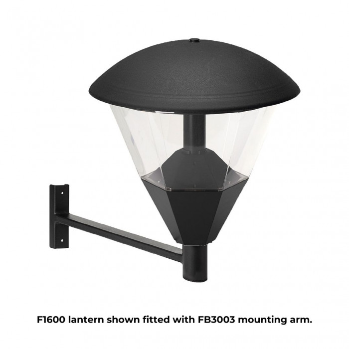 F1600 lantern shown fitted with FB3003 mounting arm Web Rez