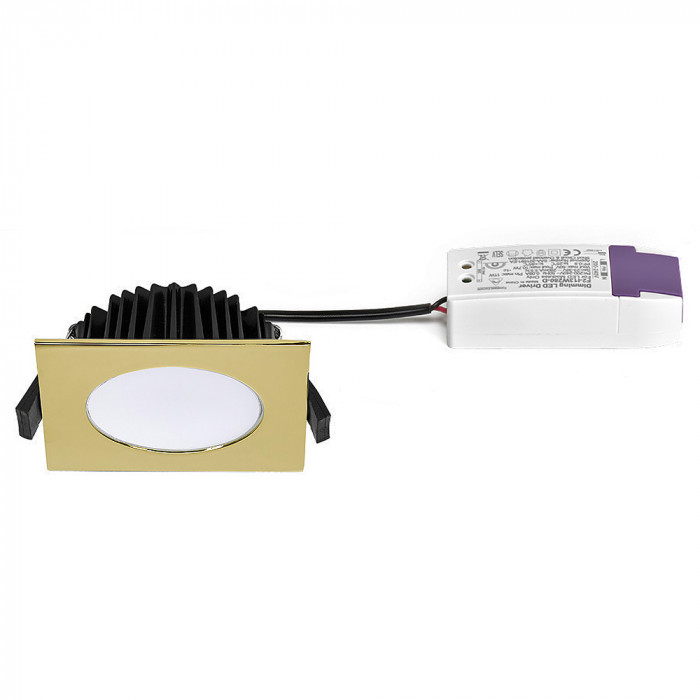 LED Square Trim Donwlight LDE90S GD Web Rez