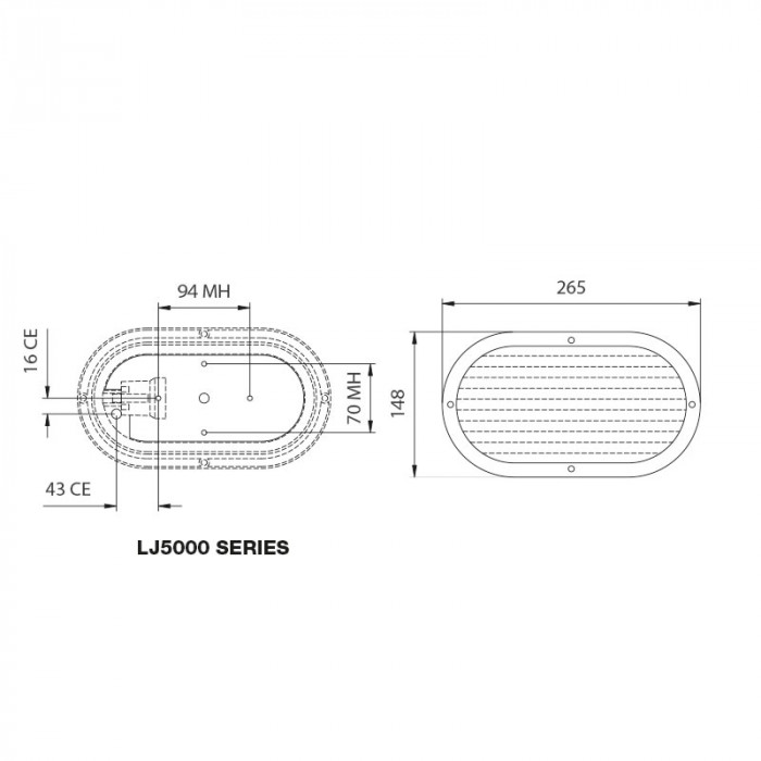 LJ5000 oval Series Line Diagram