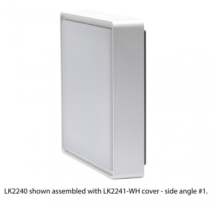 LK2240 shown assembled with LK2241 WH cover side angle 1 with text