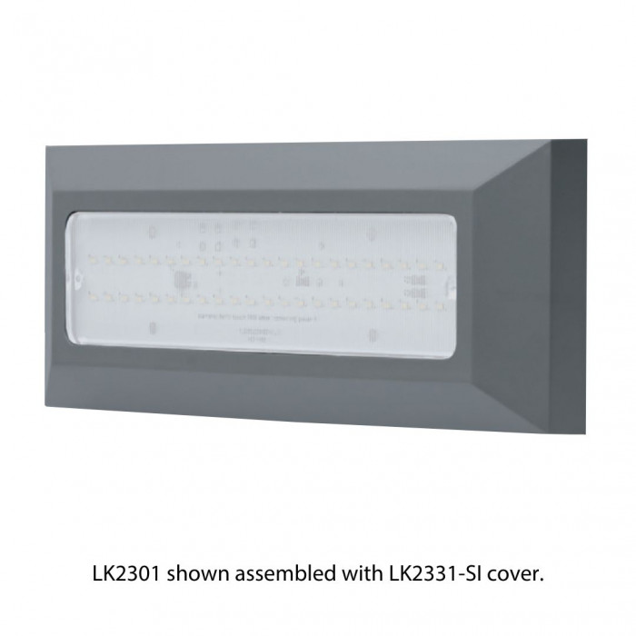 LK2301 shown assembled with LK2331 SI cover.