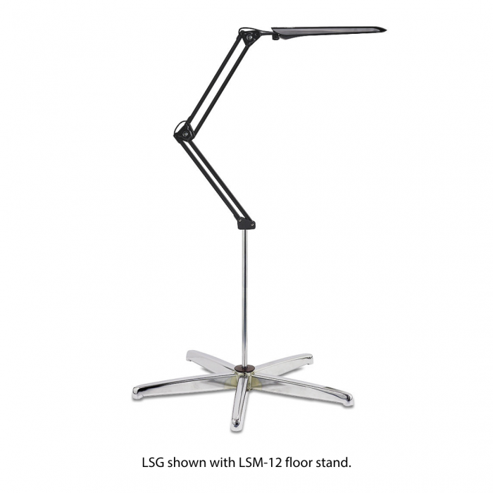 LSG shown with LSM 12 floor stand Web Rez