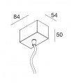 NLM ceiling rose kit dimensions