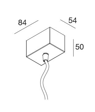 NLM ceiling rose kit dimensions