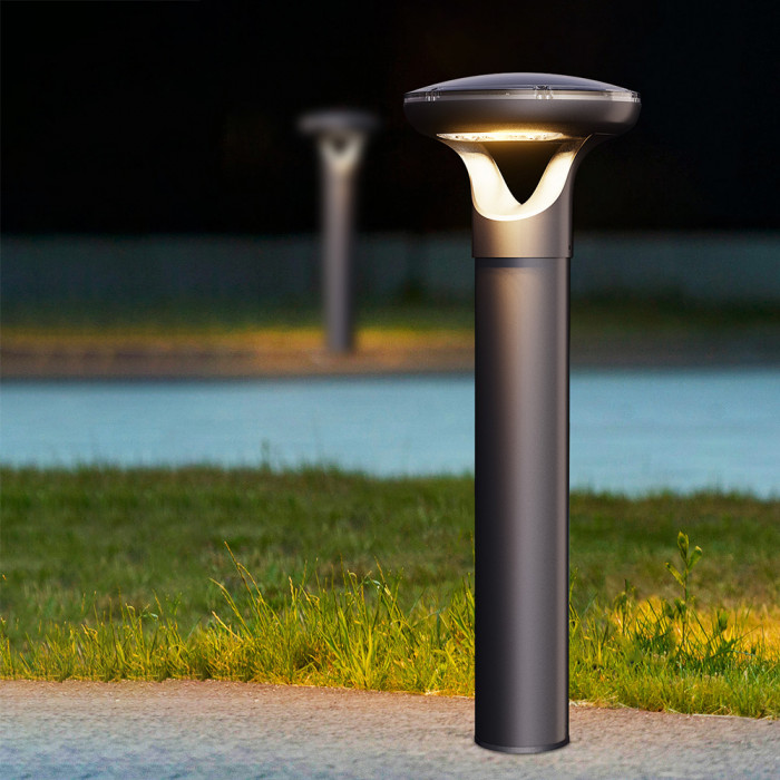 PVB850 BL Kea Symmetric Night Sky Solar Bollard Insitu Web Rez
