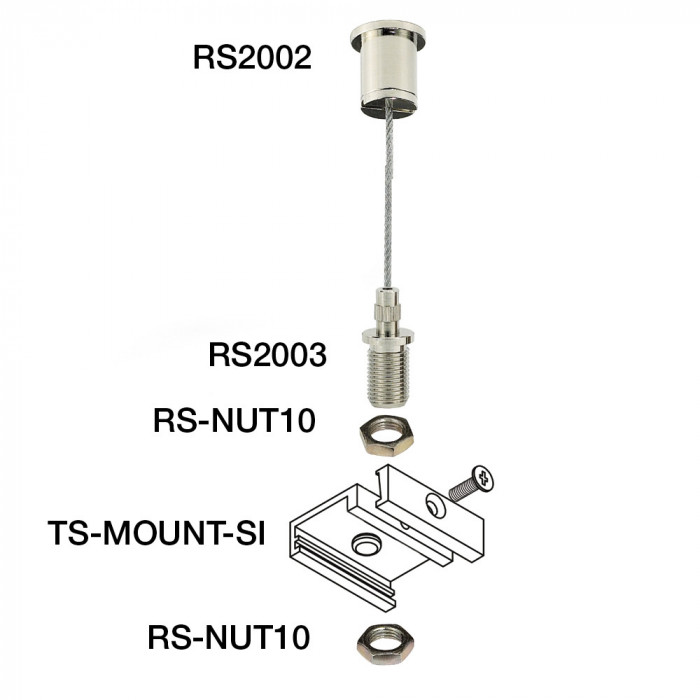 TS 2000 SI mount kit assembly3