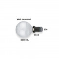 Twist Lock Globe Wall Mount