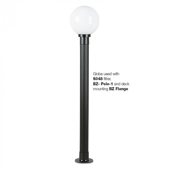 Twist Lock Globe post mount Web Rez v2