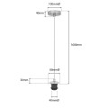 dimension diagram for CGH 1P CH