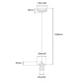 dimension diagram for CGH 1P WH
