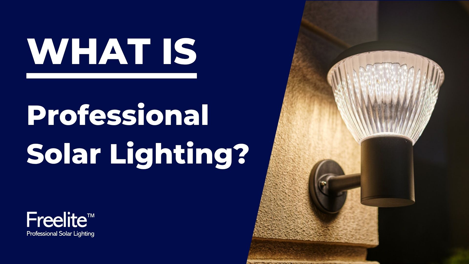 What Is Professional Solar Lighting NZ v4